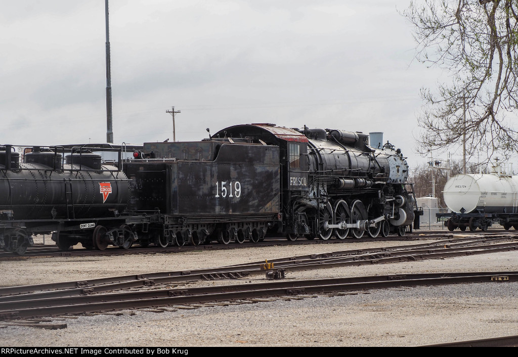SLSF 1519 at the Oklahoma State Railroad Museum